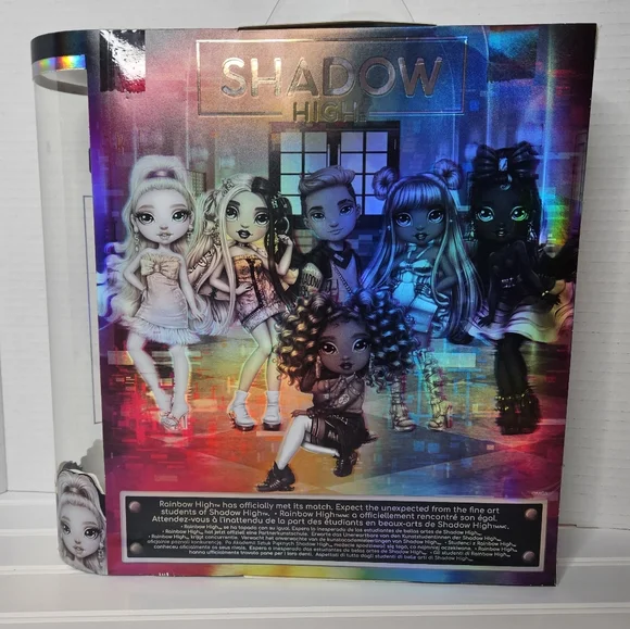 New Shadow High Shanelle Onyx Rainbow High Fashion Doll - Picture 9 of 9